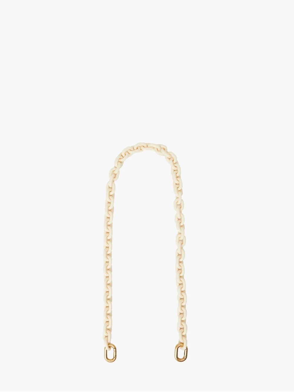 Clare V Cream Resin Mini Chain Strap